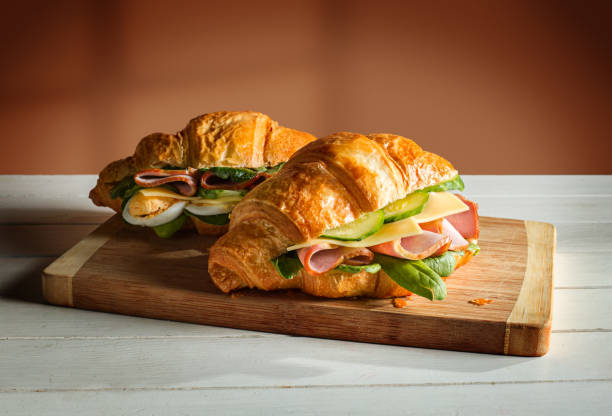 The Ultimate Morning Boost-Bacon, Egg, and Cheese Croissant Sandwich
